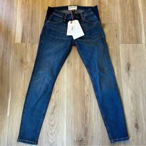 New Hatch x Current Elliot Skinny Dark Denim Jeans